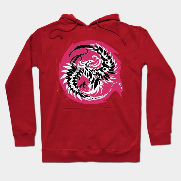 rose phoenix ecopop Hoodie by jorge_lebeau